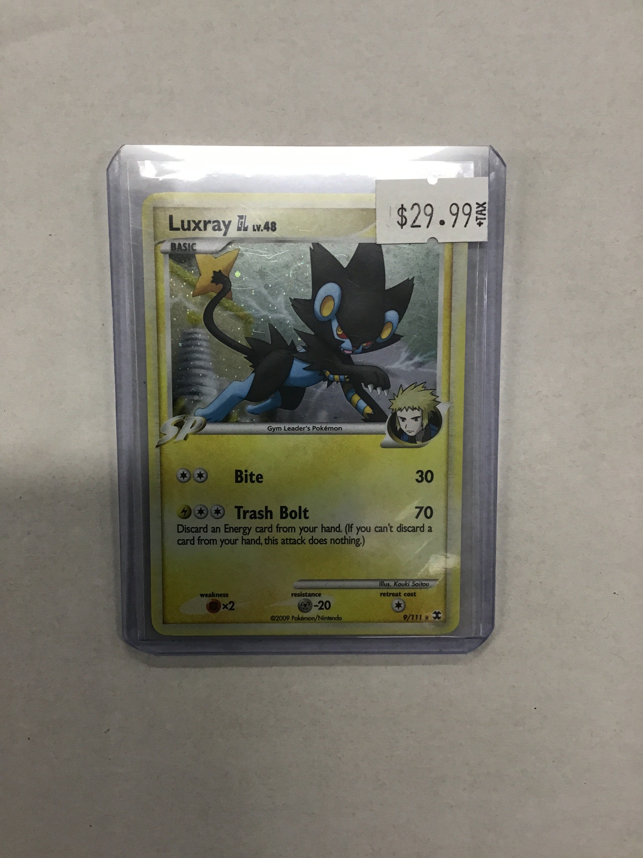 Pokémon TCG - Rising Rivals Luxray GL 9/111 NM