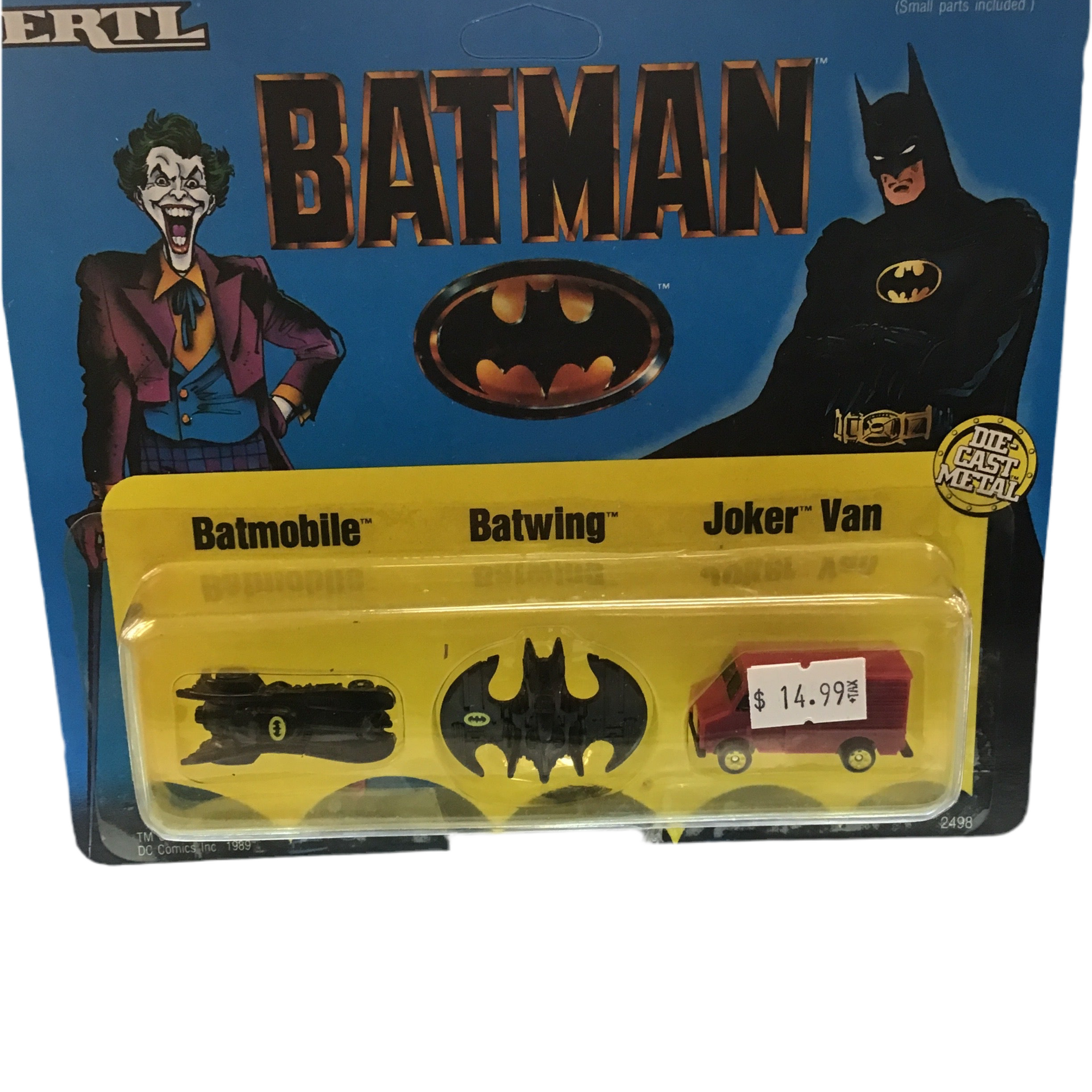 ERTL Batman Metal Die Cast Figure Set
