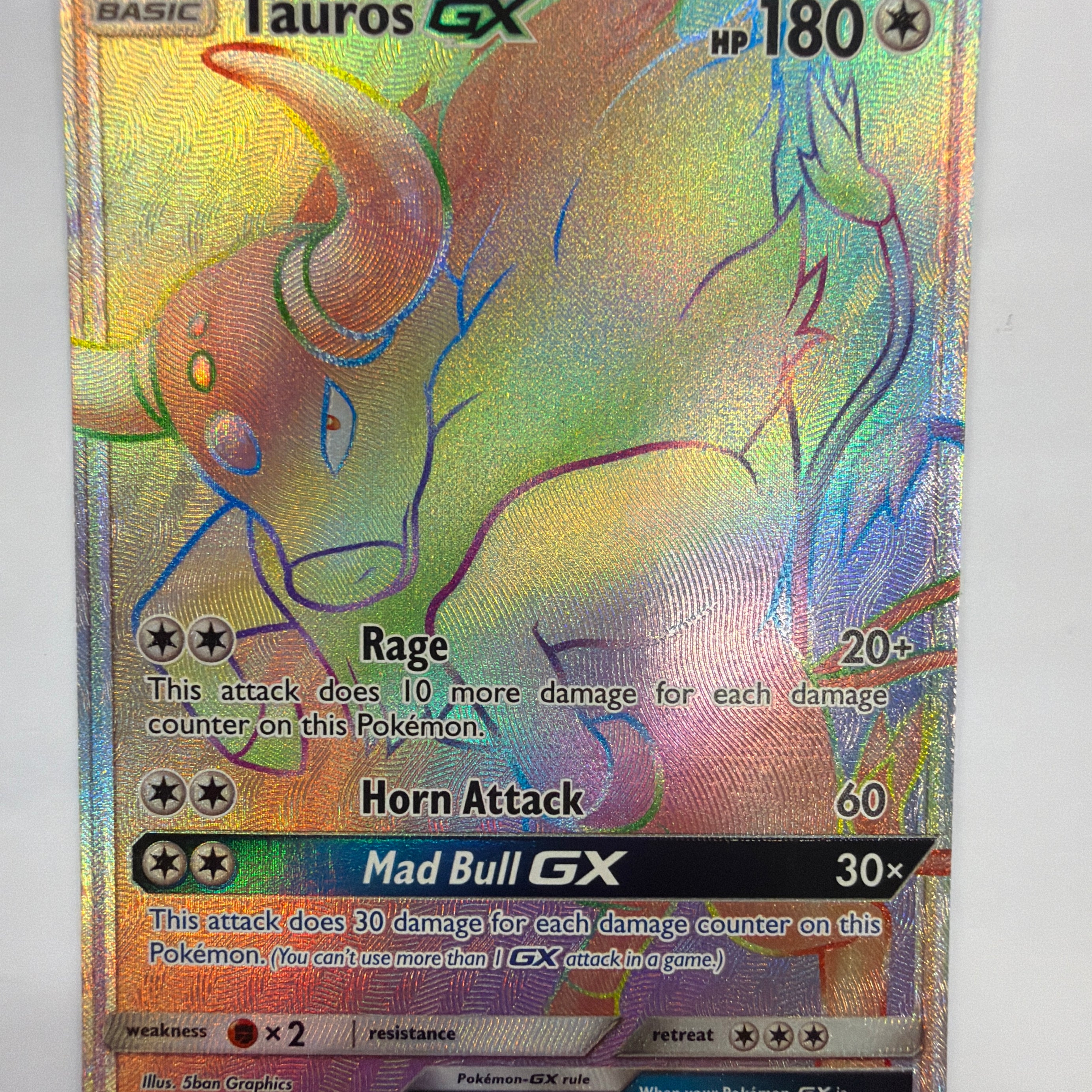 Pokémon TCG - Sun & Moon Tauros 156/149 NM