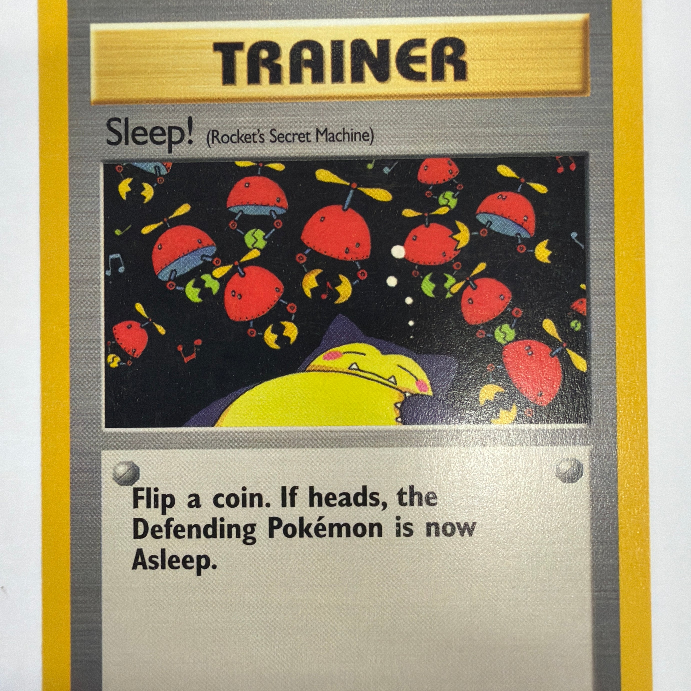 Pokémon TCG - Team Rocket 1st Edition Sleep 79/82 Non-Holo NM
