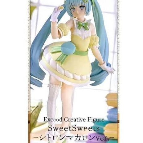 FuRyu Exceed Creative Figure SweetSweets Hatsune Miku Citrus Macaroon Ver Statue