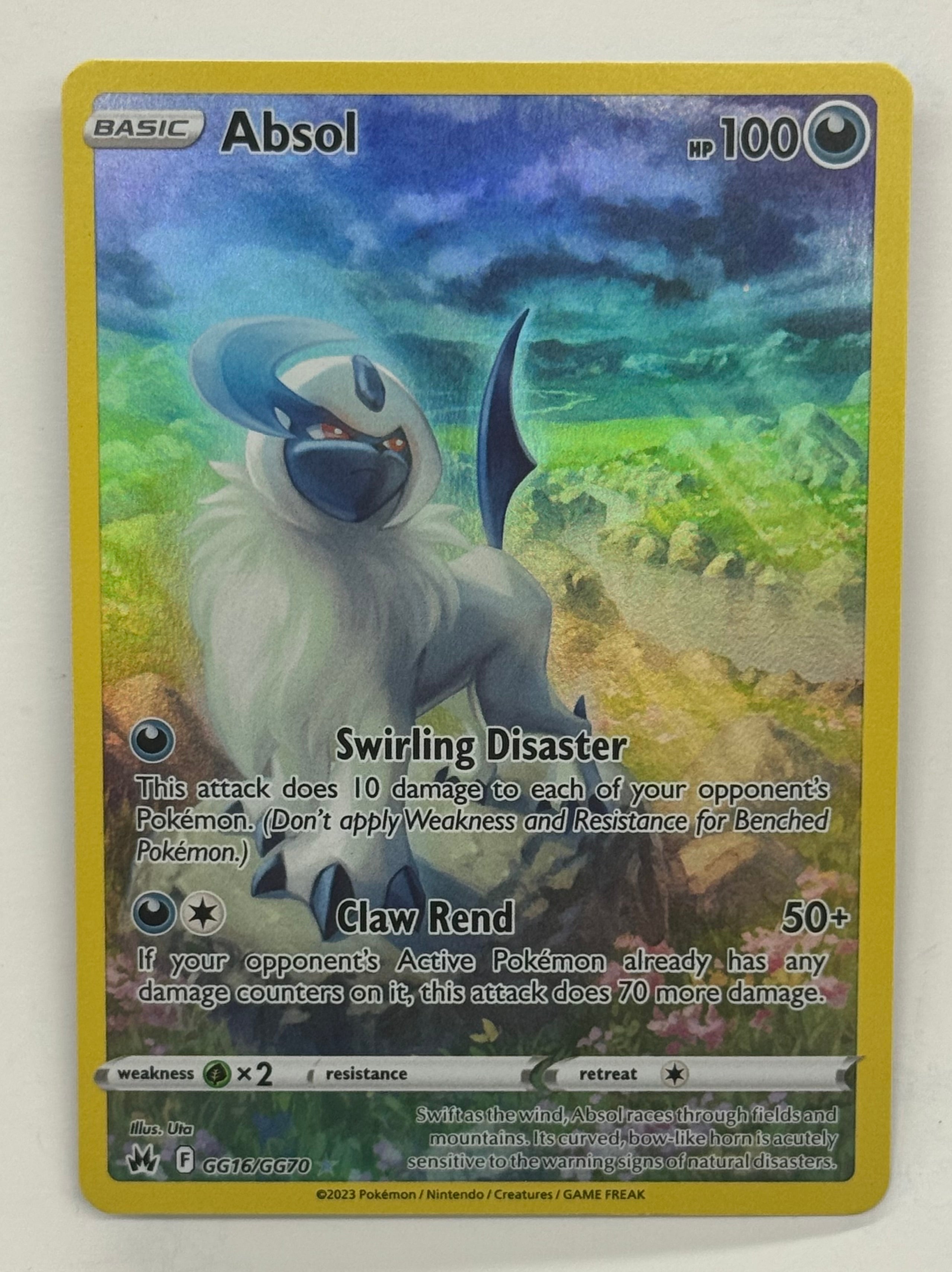Pokémon TCG - Crown Zenith Absol GG16/GG70 NM