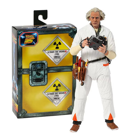 NECA Ultimate, Back to the Future lll, Doc Brown Hazmat Suit Figure