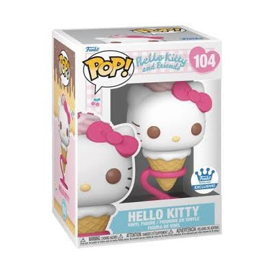 Funko Pop! Hello Kitty and Friends Hello Kitty (Ice Cream Cone) Funko Exclusive #104
