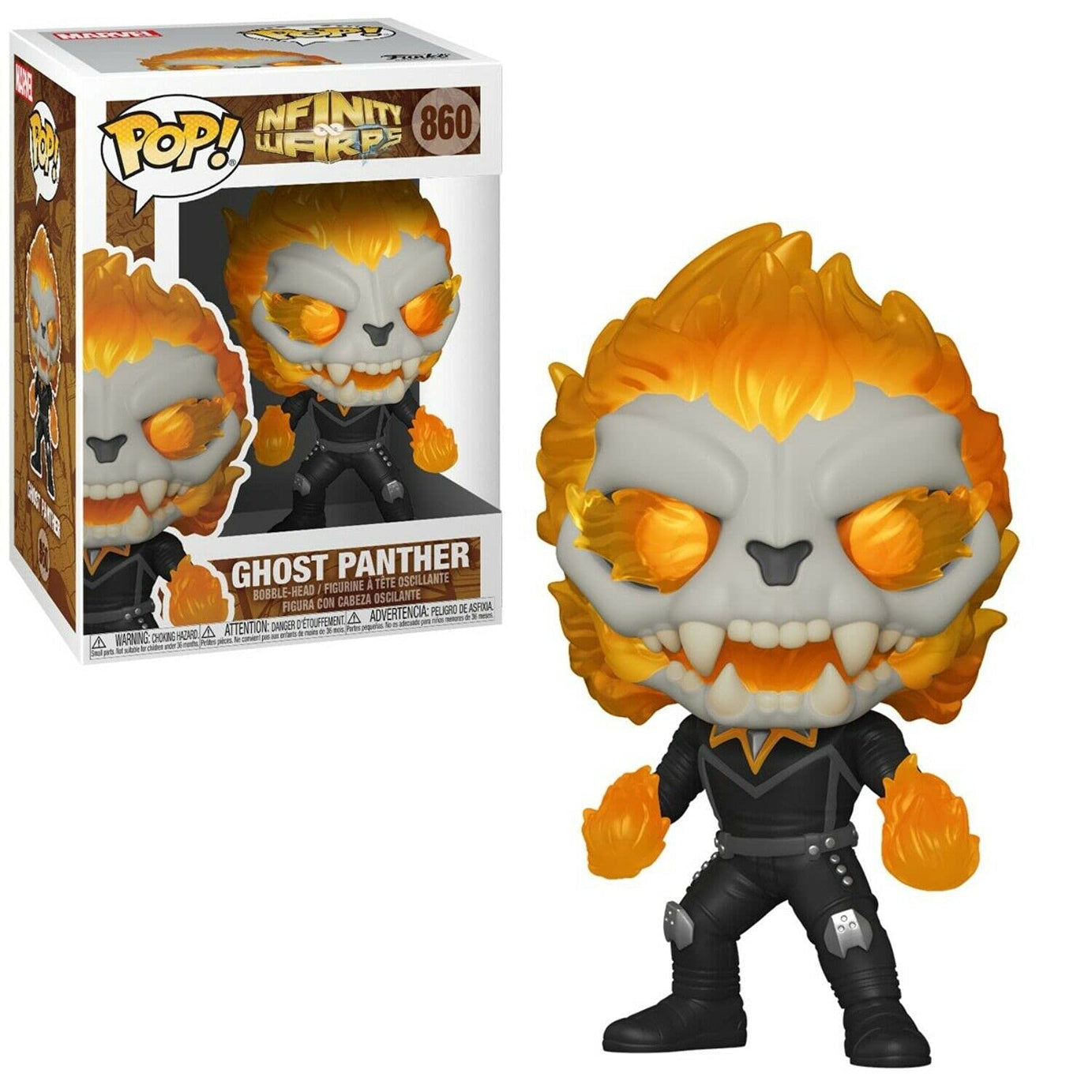Funko Pop! Marvel Infinity Warps Ghost Panther #860