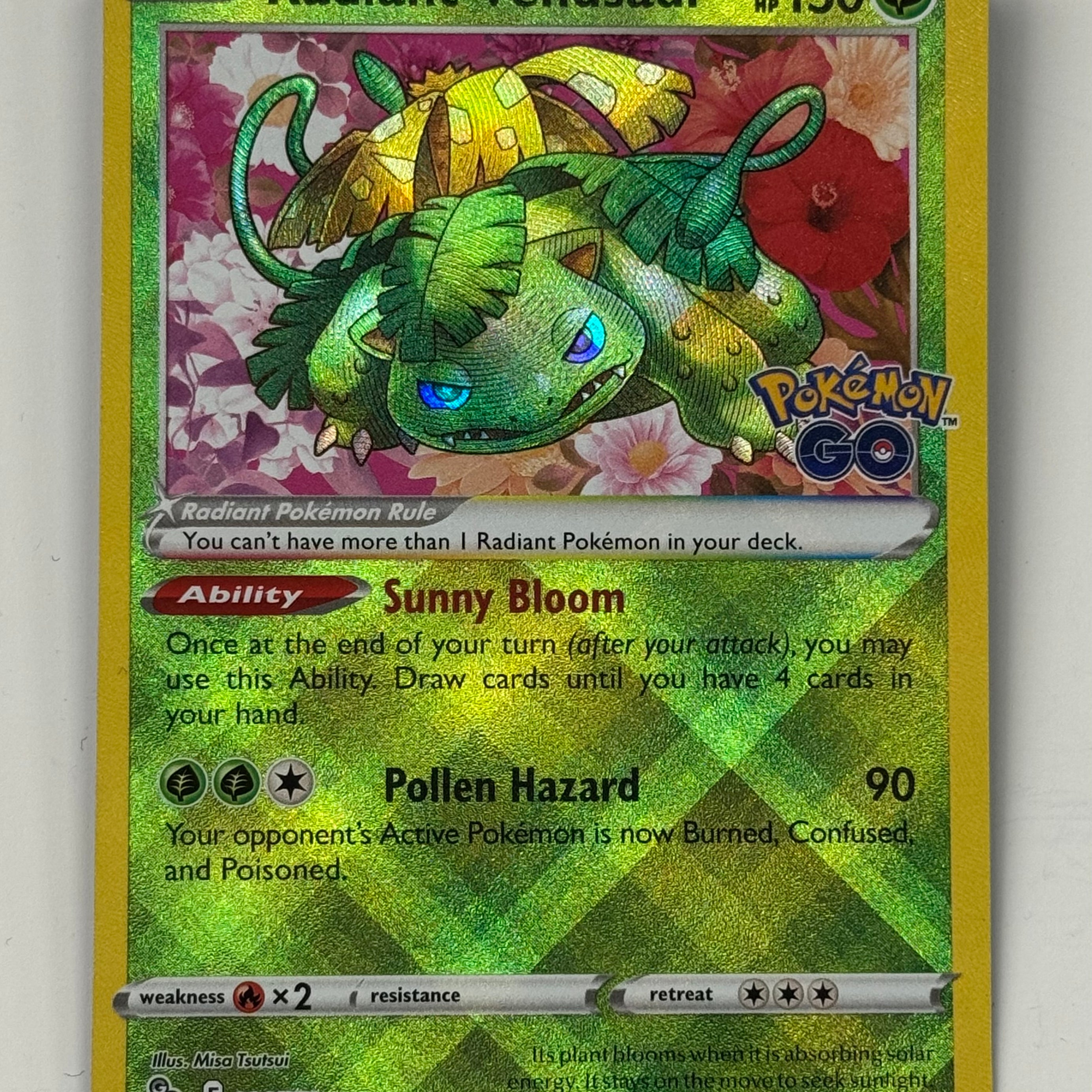 Pokémon TCG - Pokémon GO Radiant Venusaur 004/078 NM