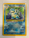 Pokemon TCG Blastoise 2/130 Base Set 2 Holo Damaged