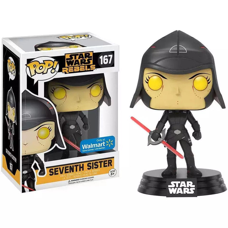 Funko Pop! Star Wars Rebels Seventh Sister #167 Walmart Exclusive