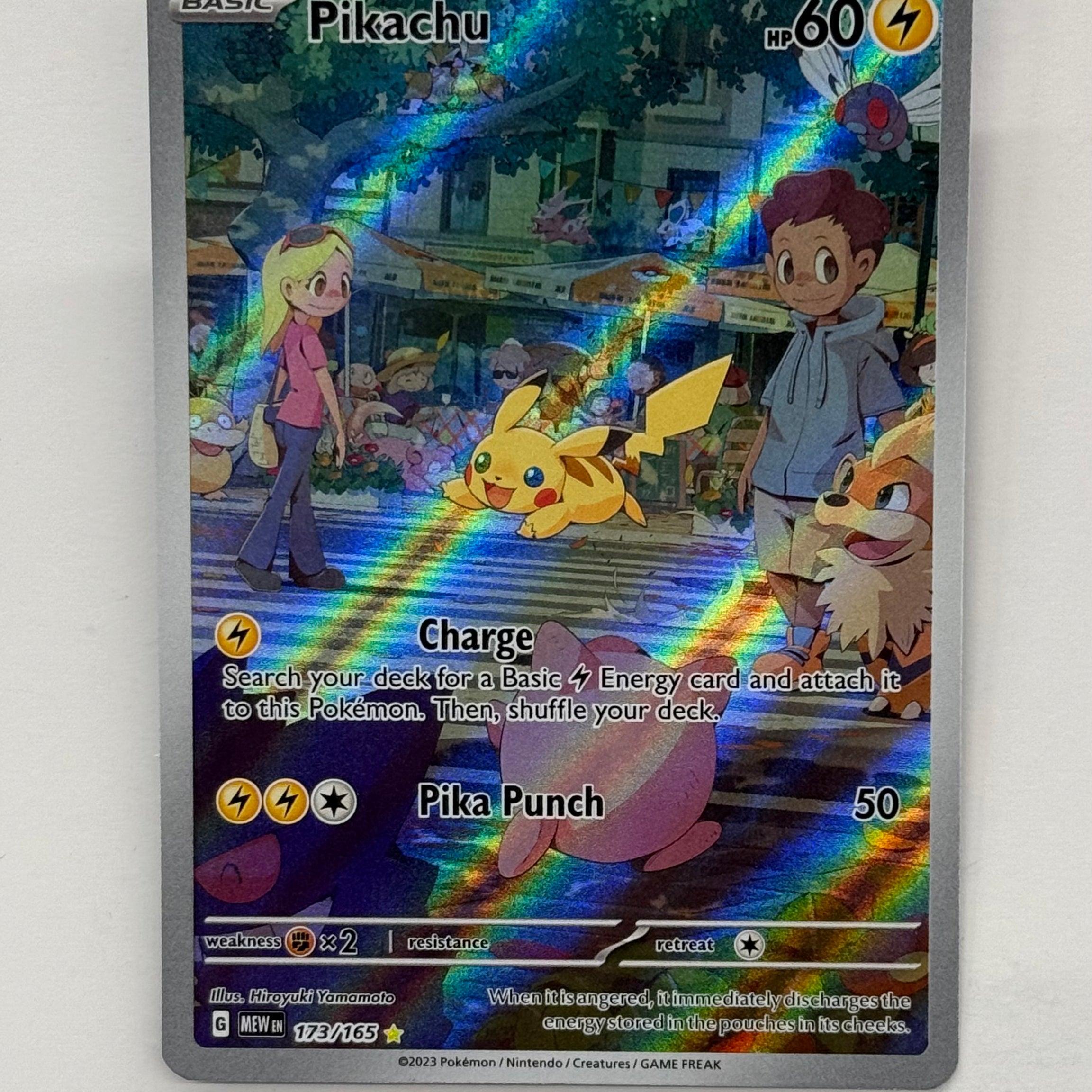 Pokémon TCG - 151 Pikachu 173/165 NM