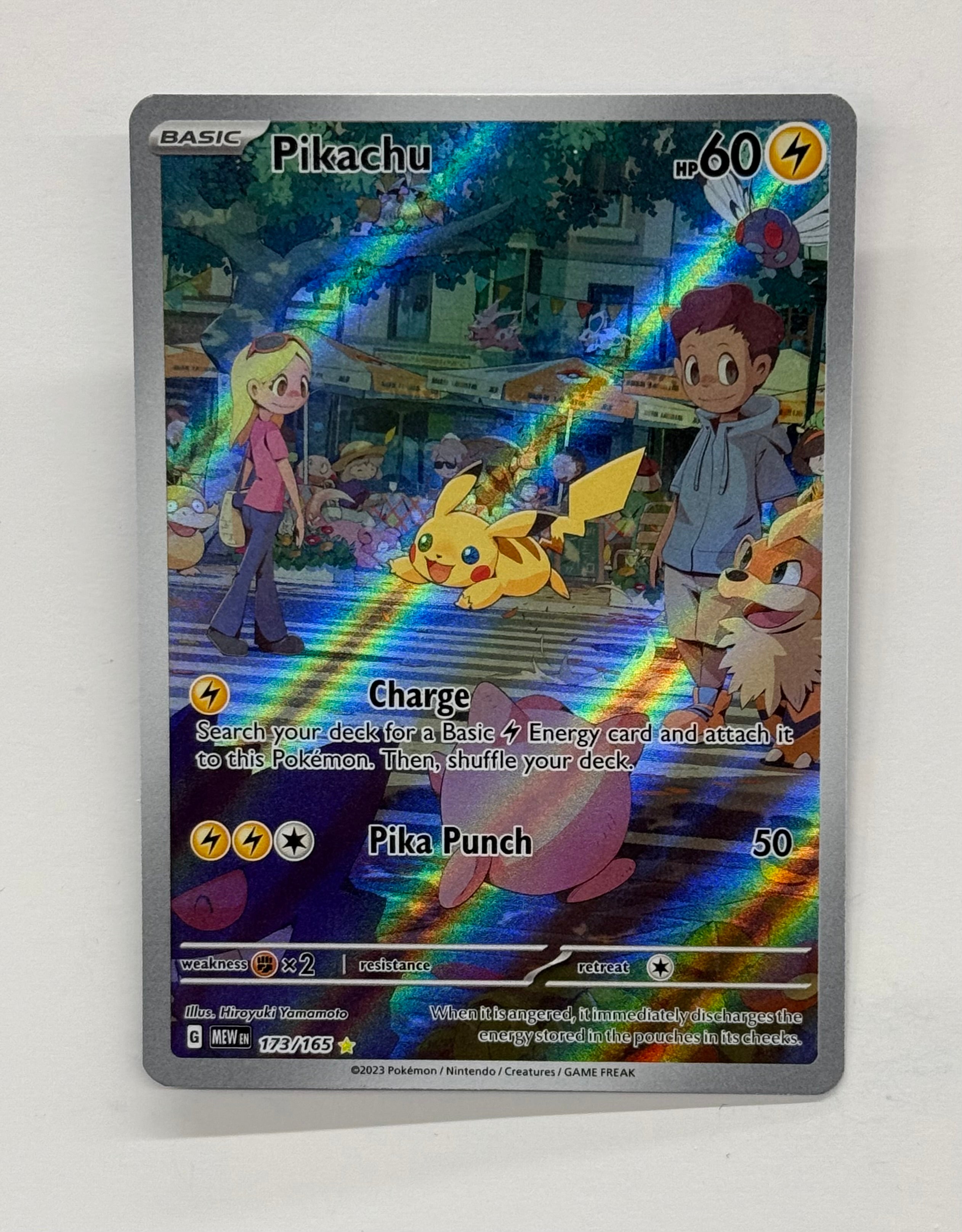 Pokémon TCG - 151 Pikachu 173/165 NM