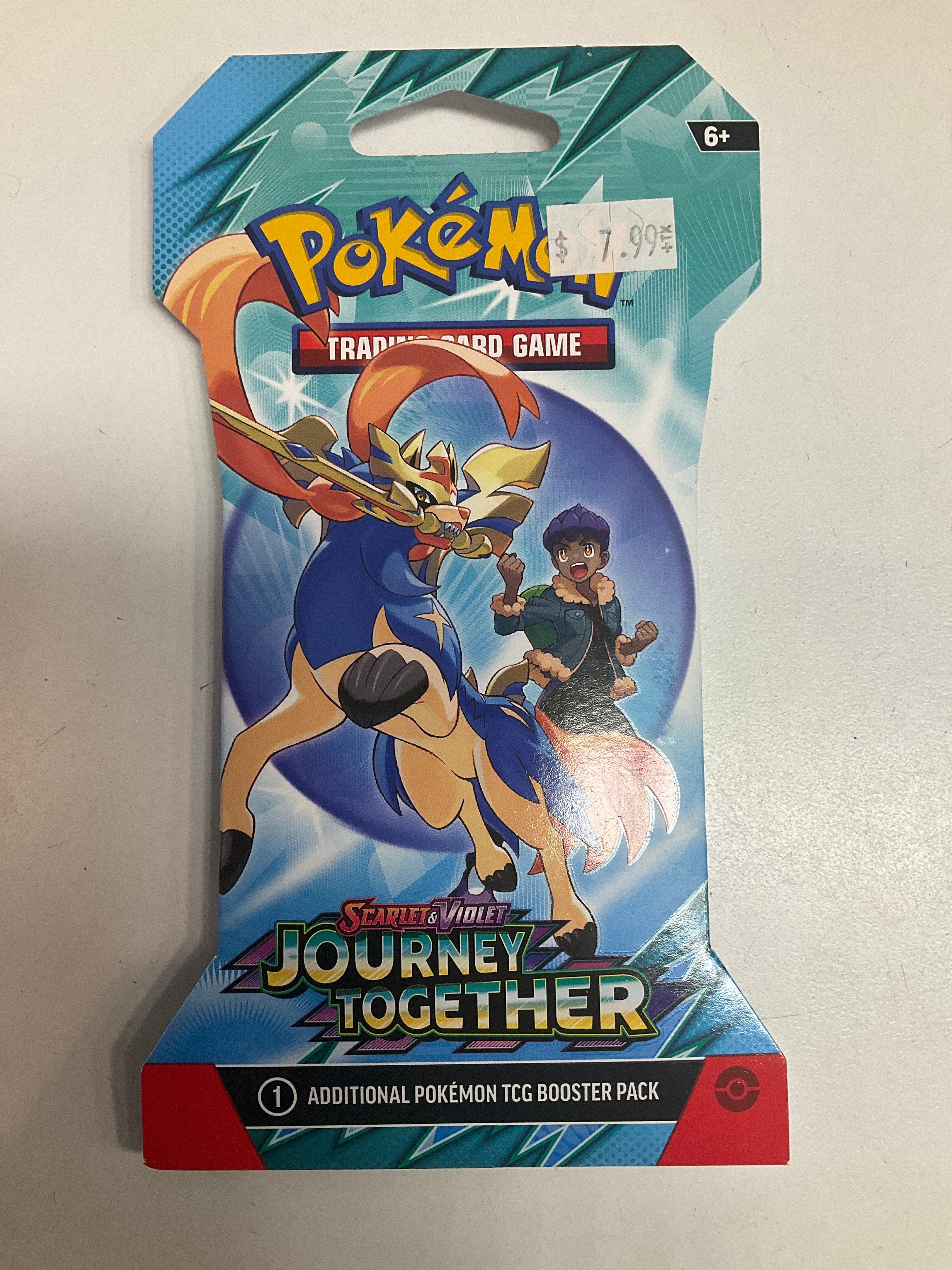 Pokemon TCG Journey Together Sleeved Booster Pack True Believers Gaming and Collectibles Pokemon TCG Journey Together Sleeved Booster Pack True Believers Gaming and Collectibles