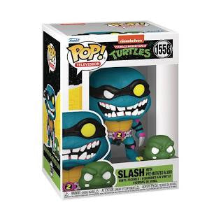 Funko Pop! Television Nickelodeon Teenage Mutant Ninja Turtles Slash with Pre-Mutated Slash #1558