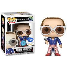 Funko Pop! Rocks Elton John Elton John Red, White & Blue Glitter FYE Exclusive #63