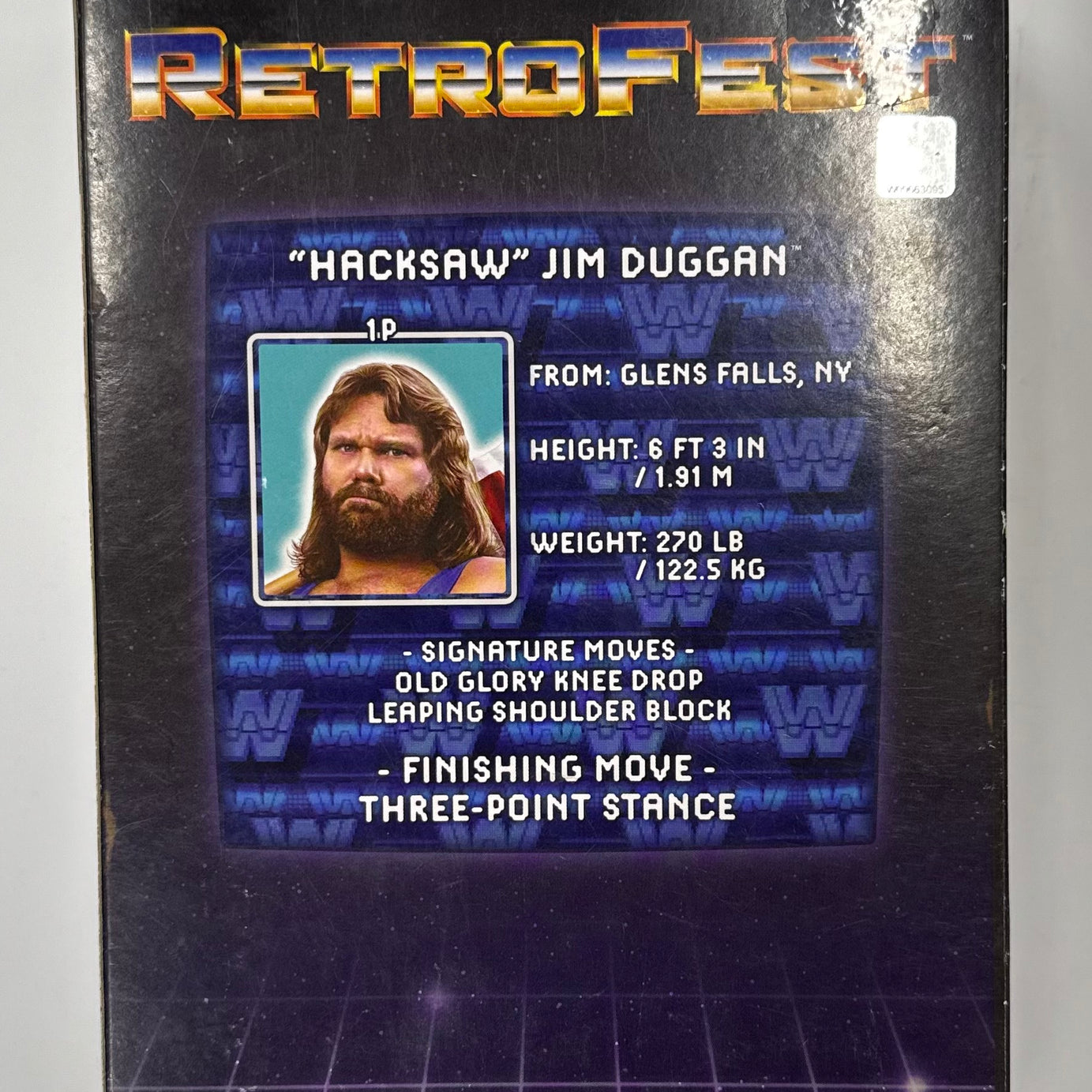 WWE Mattel Elite Collection RetroFest Hacksaw Jim Duggan Signed Action Figure W/ JSA Cerftication