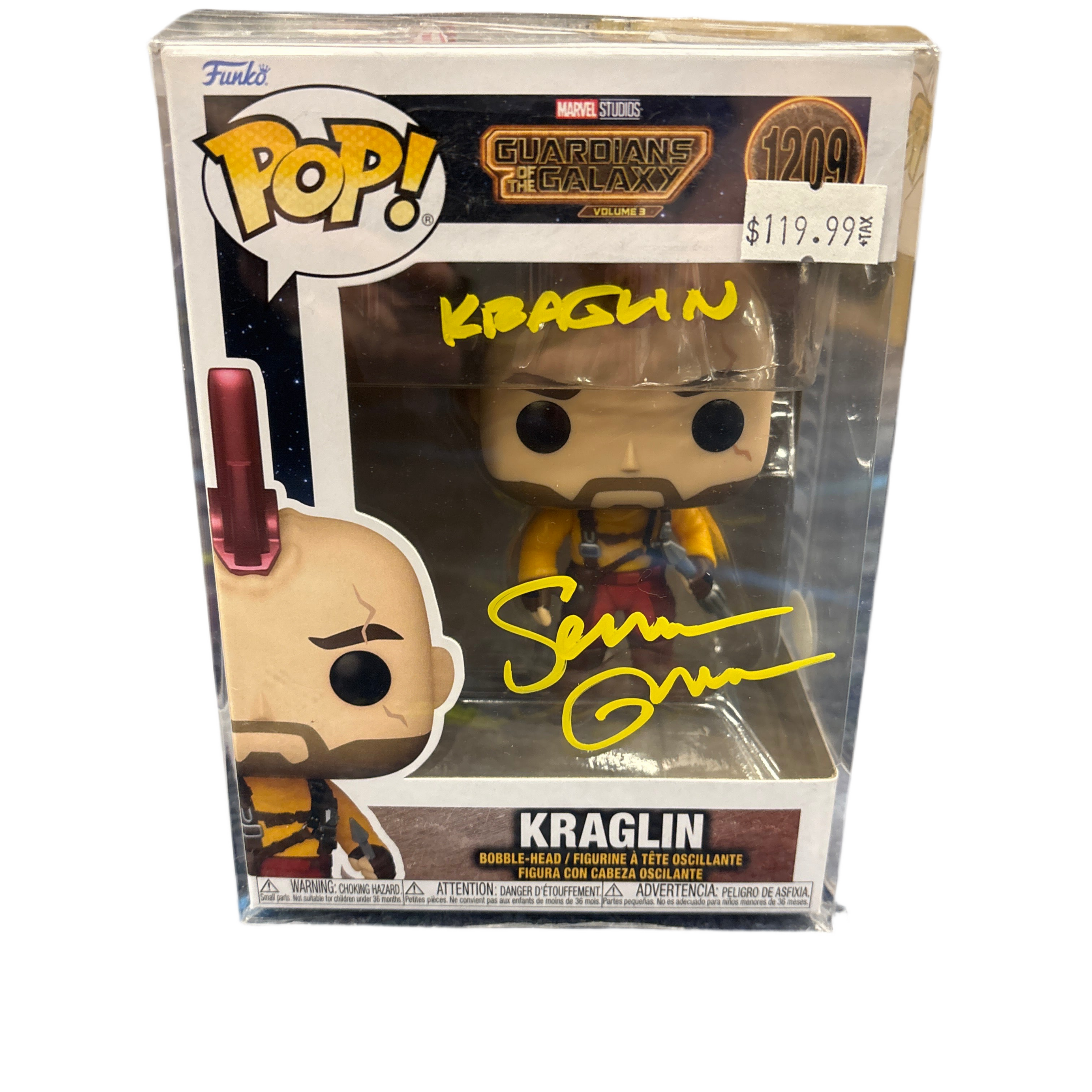 (SIGNED) Funko Pop! Marvel Studios Guardians of the Galaxy Volume 3 Kaylin #1209