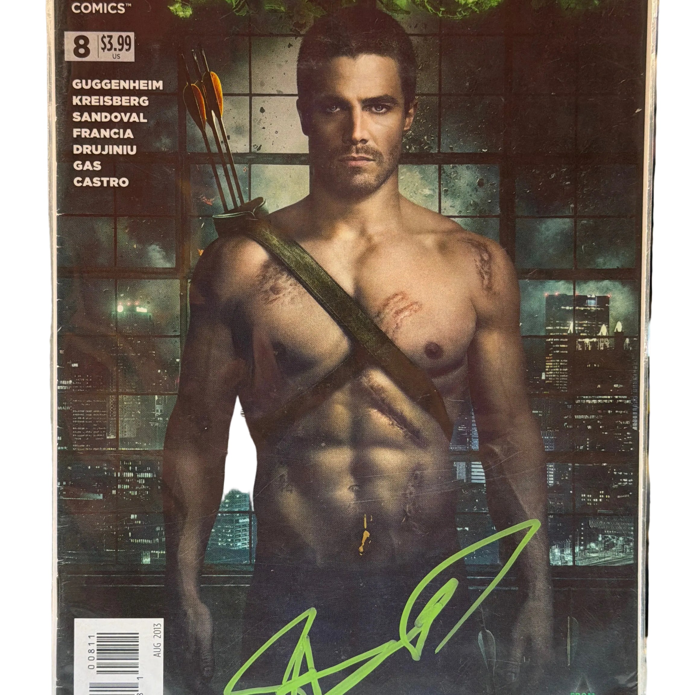 (SIGNED) DC Comics Arrow Issue No. 8