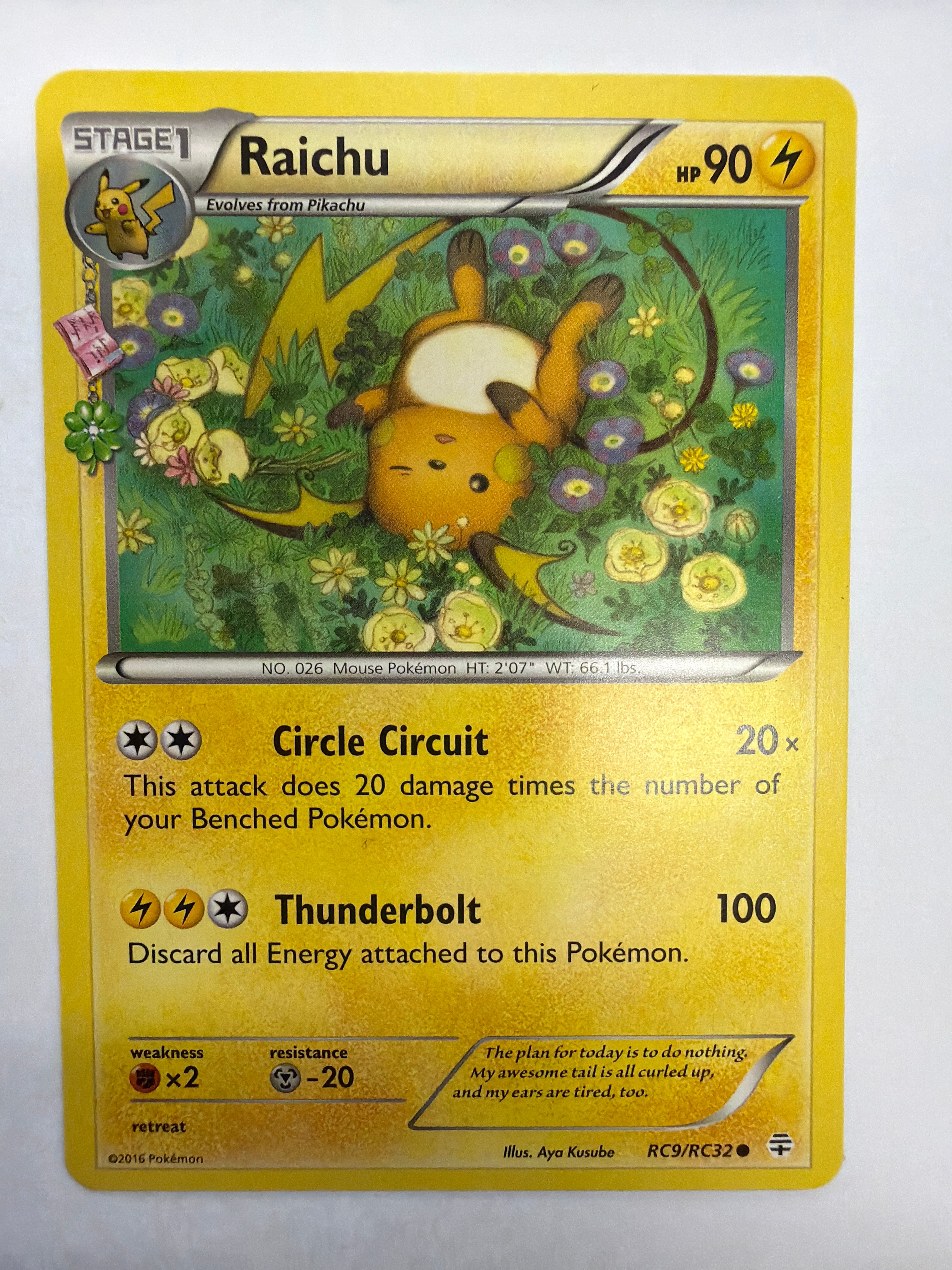 Pokémon TCG - Generations: Radiant Collection Raichu RC9/RC32 LP