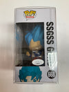 SIGNED Funko Pop Dragonball Super SSGSS Goku Hot Topic Exclusive 668 w/ Signature