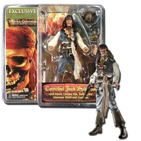NECA Disney Pirates of the Caribbean Dead Man’s Chest Exclusive Action Figure Cannibal Jack Sparrow