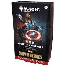 Magic The Gathering TCG - Marvel Super Heroes Avengers Assemble Commander Deck