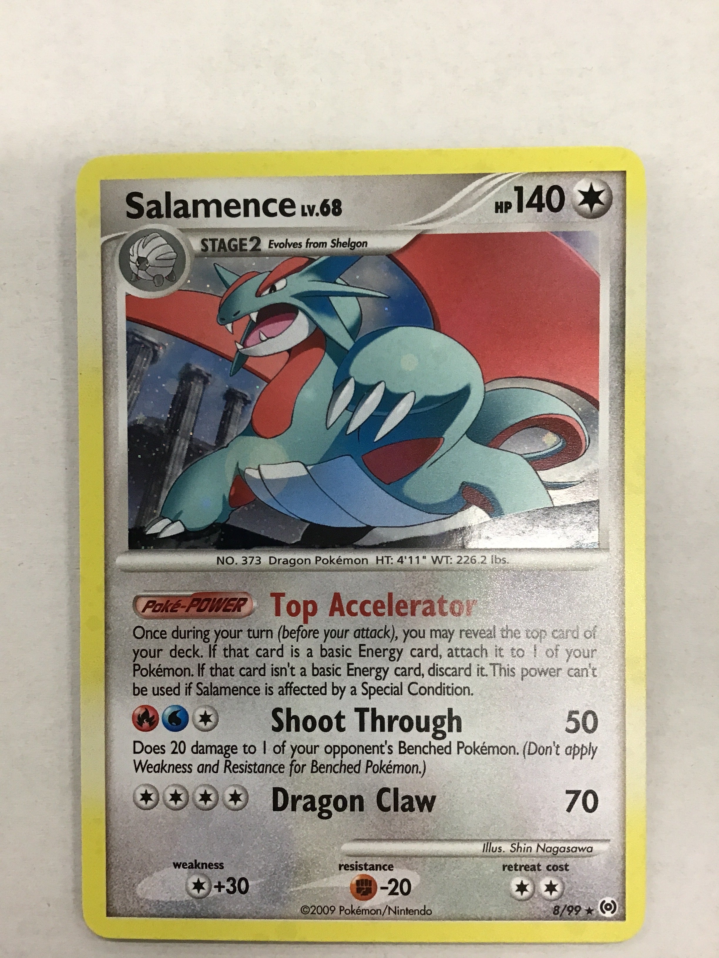 Pokémon TCG - Arceus Salamence 8/99 NM