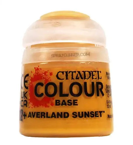 Citadel Colour Warhammer Base Averland Sunset Paint