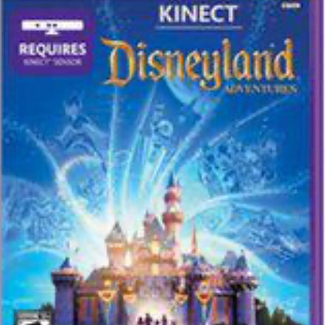 XBOX 360 Kinect Disneyland Adventures Video Game
