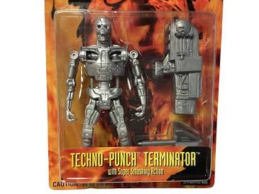 Kenner Terminator 2 3D Battle Across Time Techno-Punch Terminator Action Figure