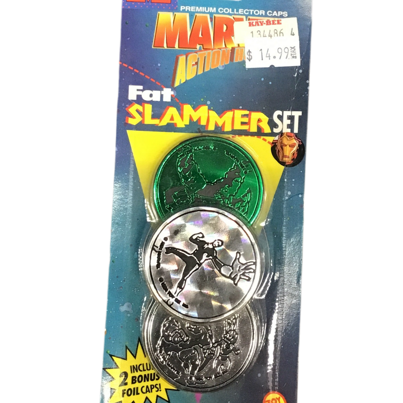 Marvel Action Hour Fat Slammer Set - 3 Hero Slammers