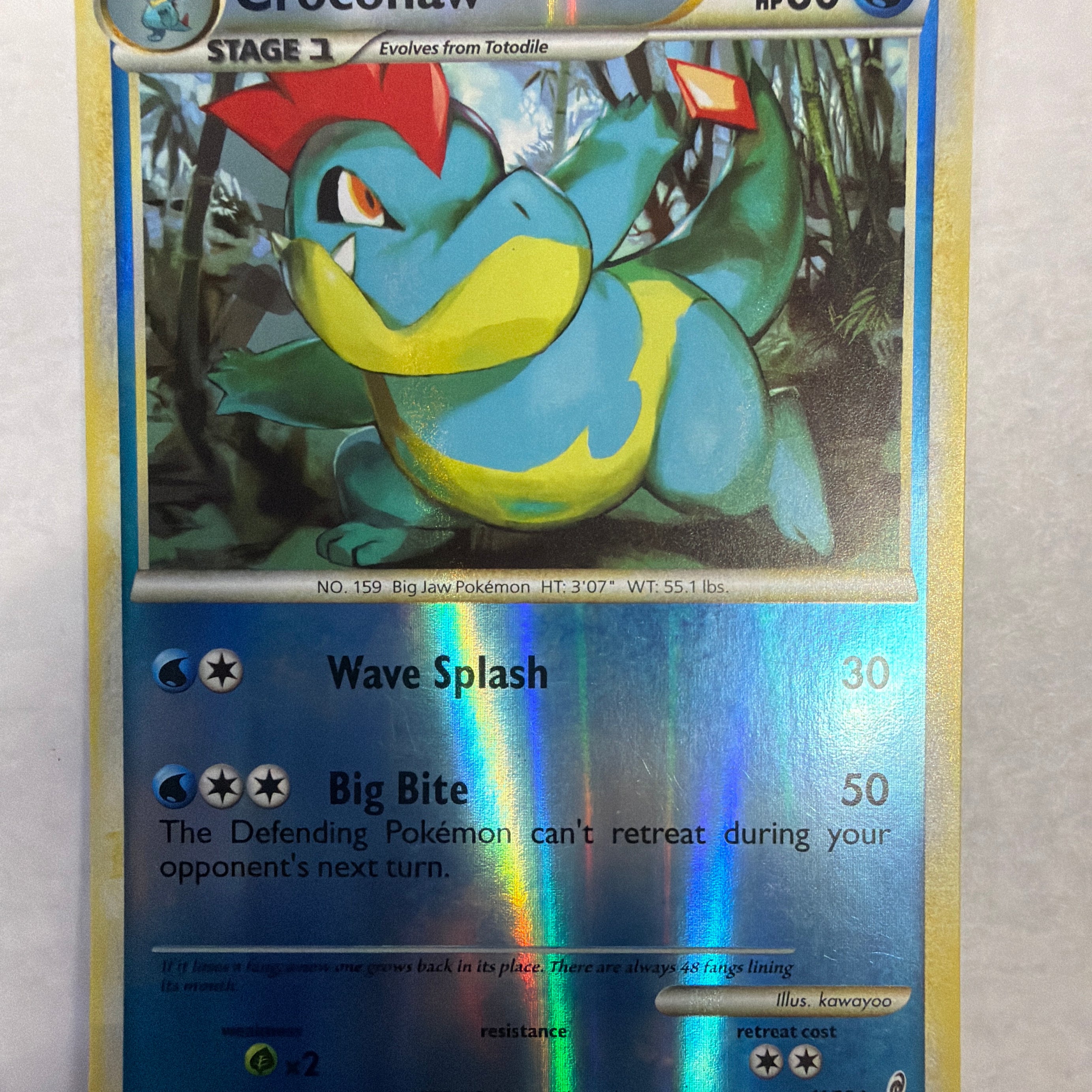 Pokémon TCG - Call of Legends Croconaw 4/195 Reverse Holo NM