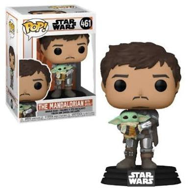 Funko Pop! Star Wars The Mandalorian With Grogu #461