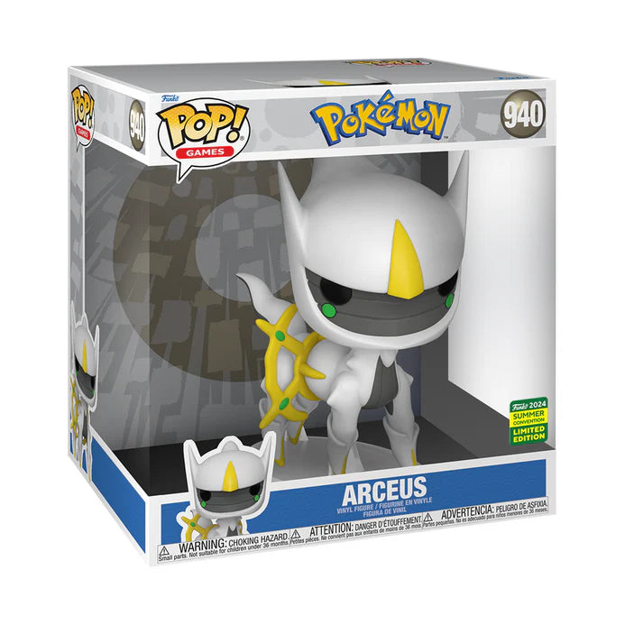 Funko Pop! Games Pokémon Arceus Funko 2024 Summer Convention Limited Edition #940