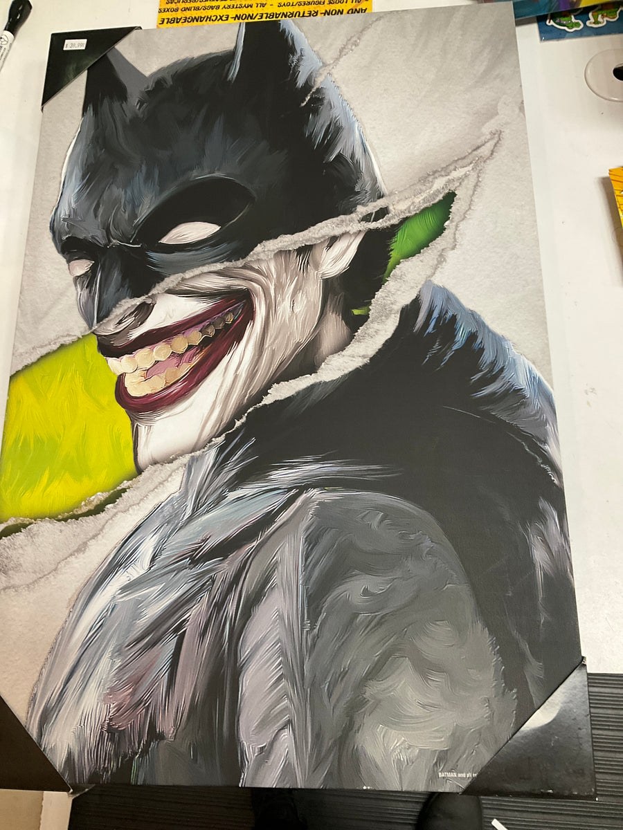 Dc Comics Batman Joker Portrait True Believers Gaming And Collectibles