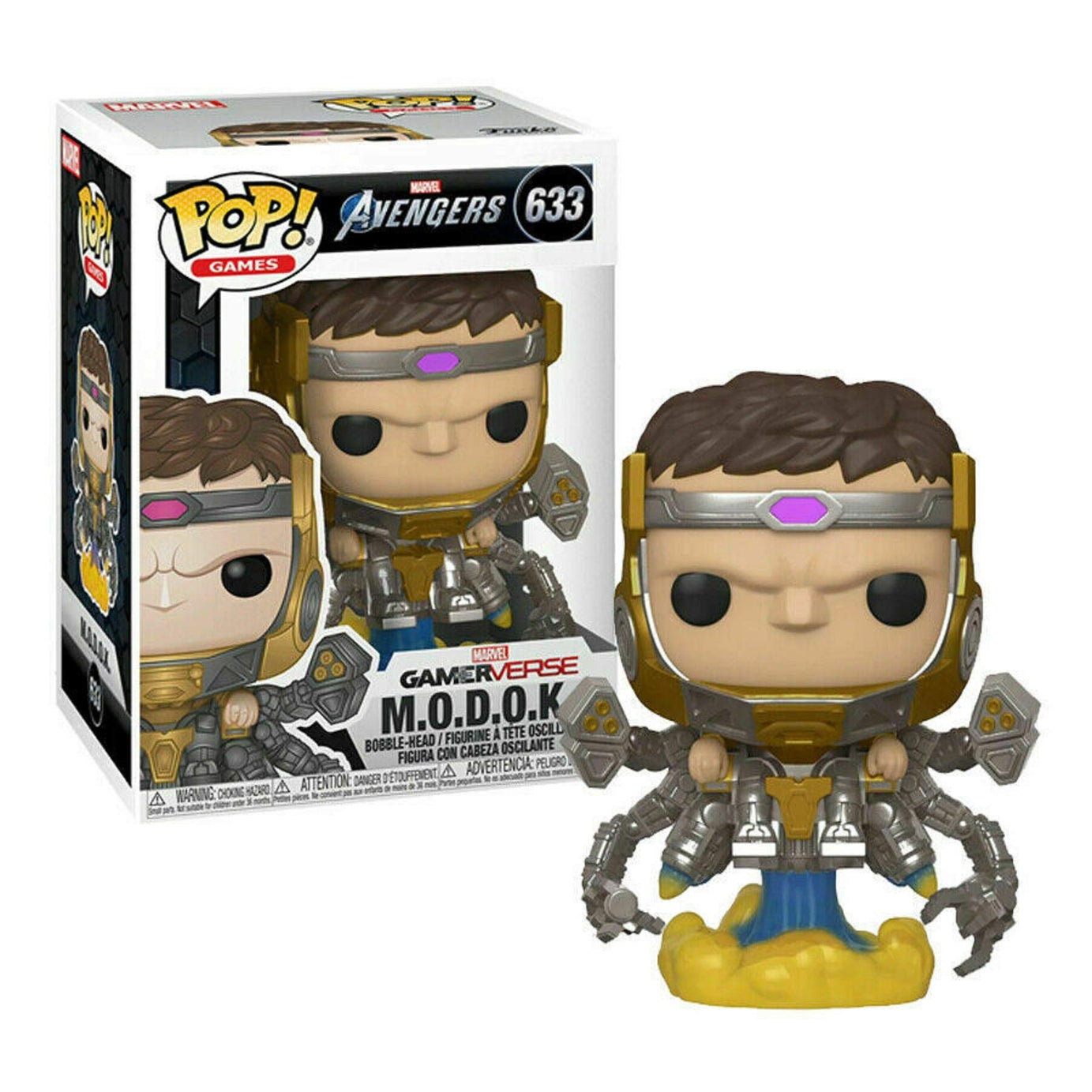 Funko Pop! Games Marvel Avengers Marvel Gamerverse M.O.D.O.K. #633