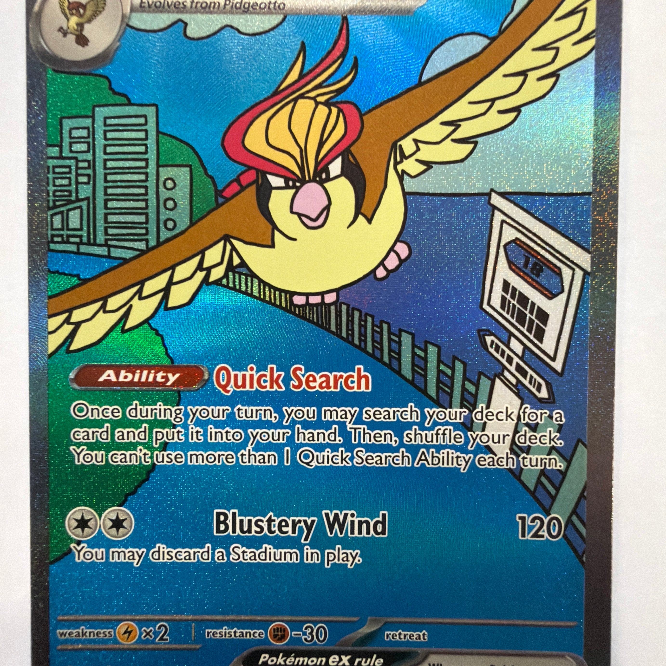 Pokémon TCG - Obsidian Flames Pidgeot 225/197 NM
