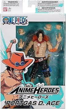 Bandai Anime Heroes One Piece Portgas D. Ace Action Figure