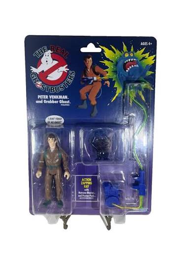Hasbro The Real Ghostbusters Peter Venkman with Grabber Ghost