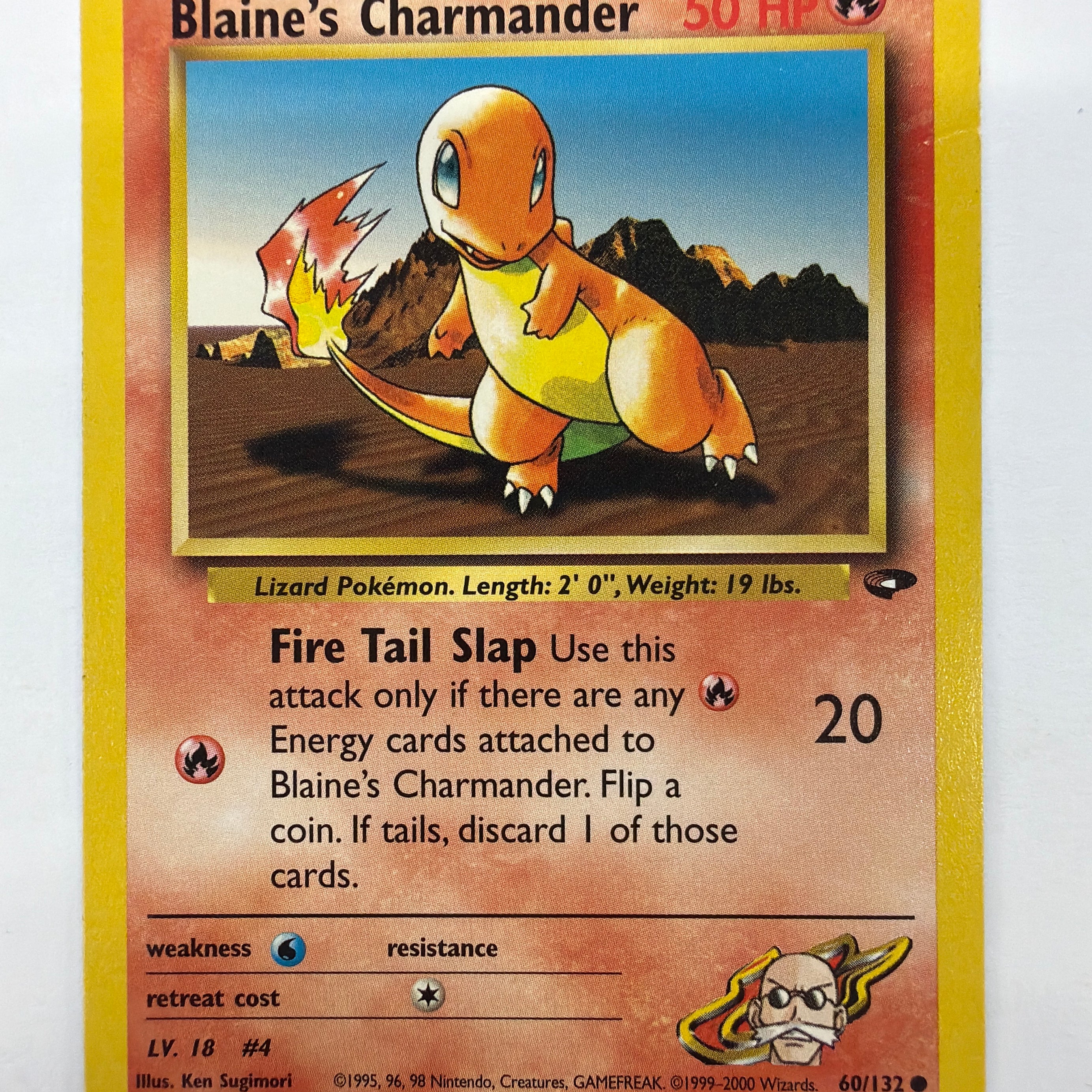 Pokémon TCG - Gym Challenge Unlimited Blaine's Charmander