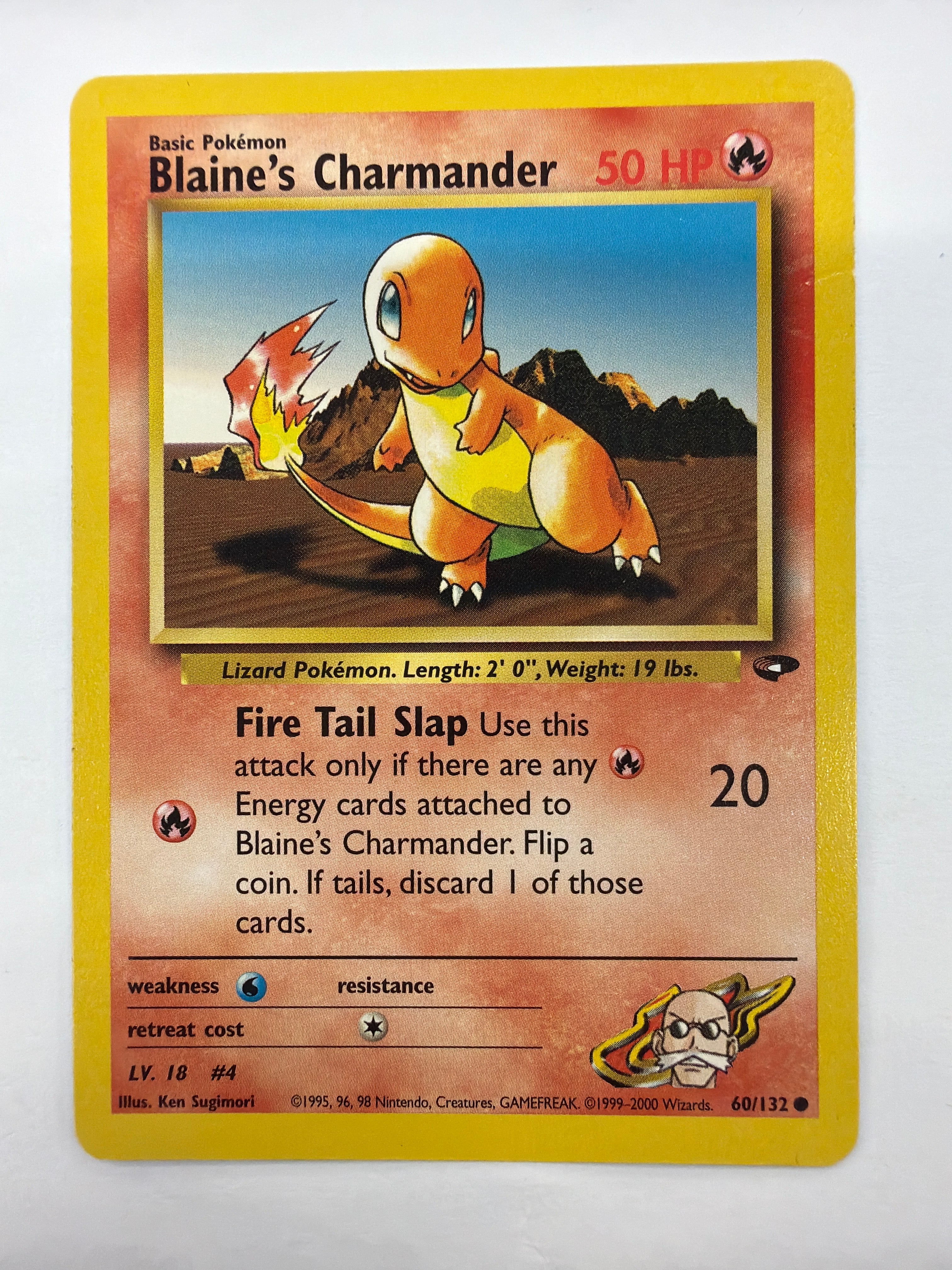 Pokémon TCG - Gym Challenge Unlimited Blaine's Charmander