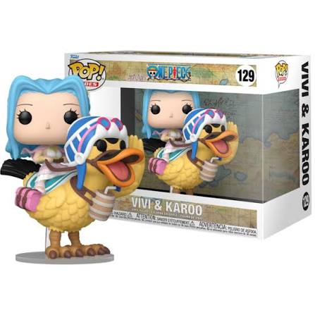 Funko Pop! Rides One Piece Vivi & Karoo #129