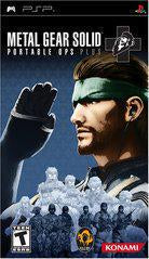 PSP Metal Gear Solid Portable Ops Plus