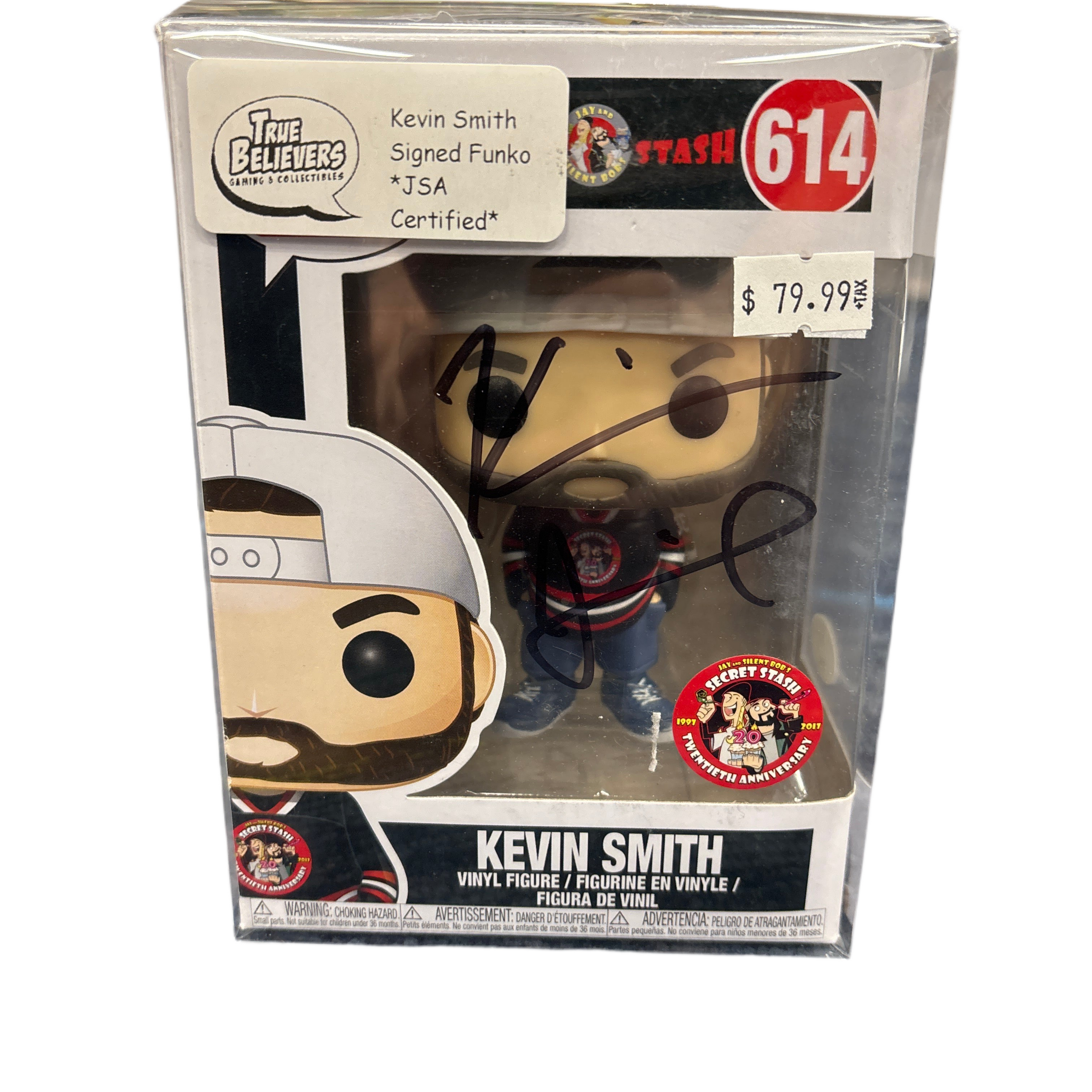 SIGNED Funko Pop! Television Secret Stash Kevin Smith #614