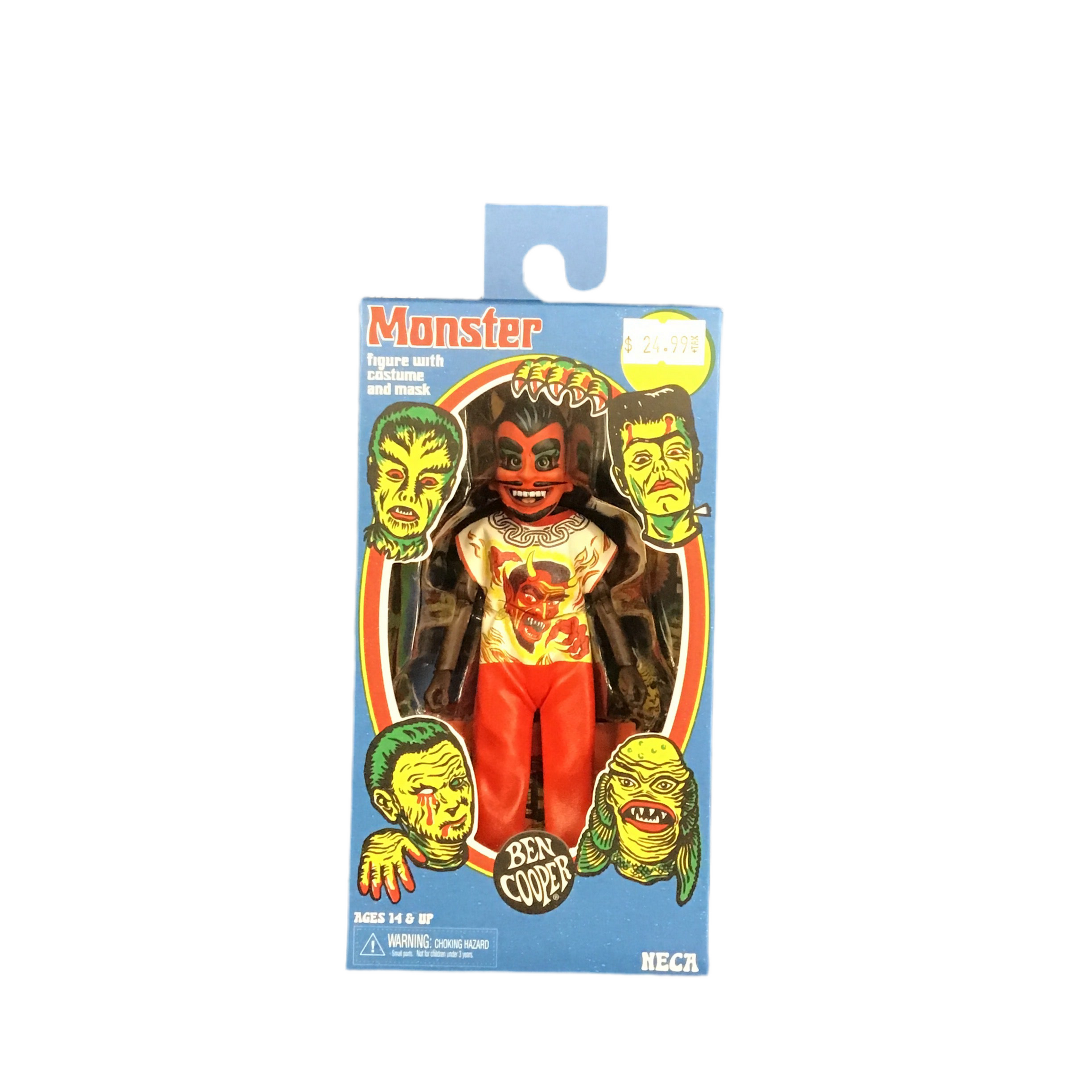 Neca Ben Cooper Monster Devil V.2  Action Figure with Costume and Mask