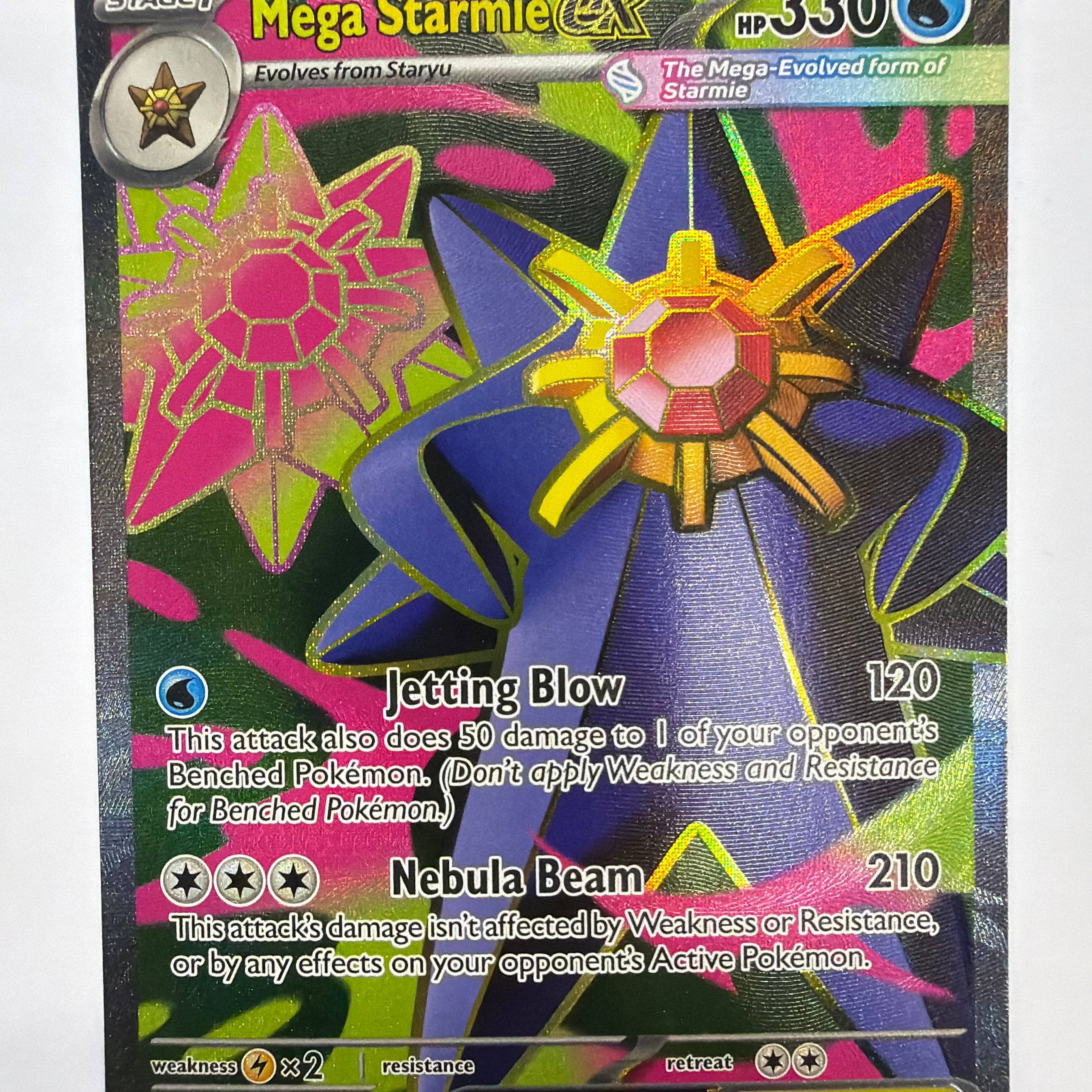 Pokémon TCG - Perfect Order Mega Starmie ex 102/088 NM
