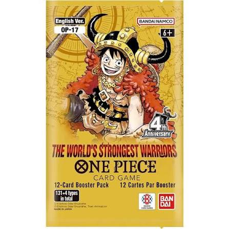 One Piece TCG - OP-17 The World’s Strongest Warriors Booster Pack