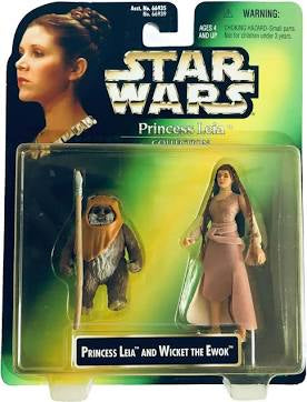 Hasbro, Star Wars Princess Leia Collection, Princess Leia and Wicket the Ewok Action Figure
