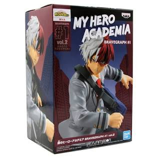 Banpresto My Hero Academia Bravegraph #1 Vol. 2 Shoto Todoroki Statue