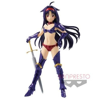 Banpresto EXQ Figure Sword Art Online Memory Defrag Bikini Armor Statue