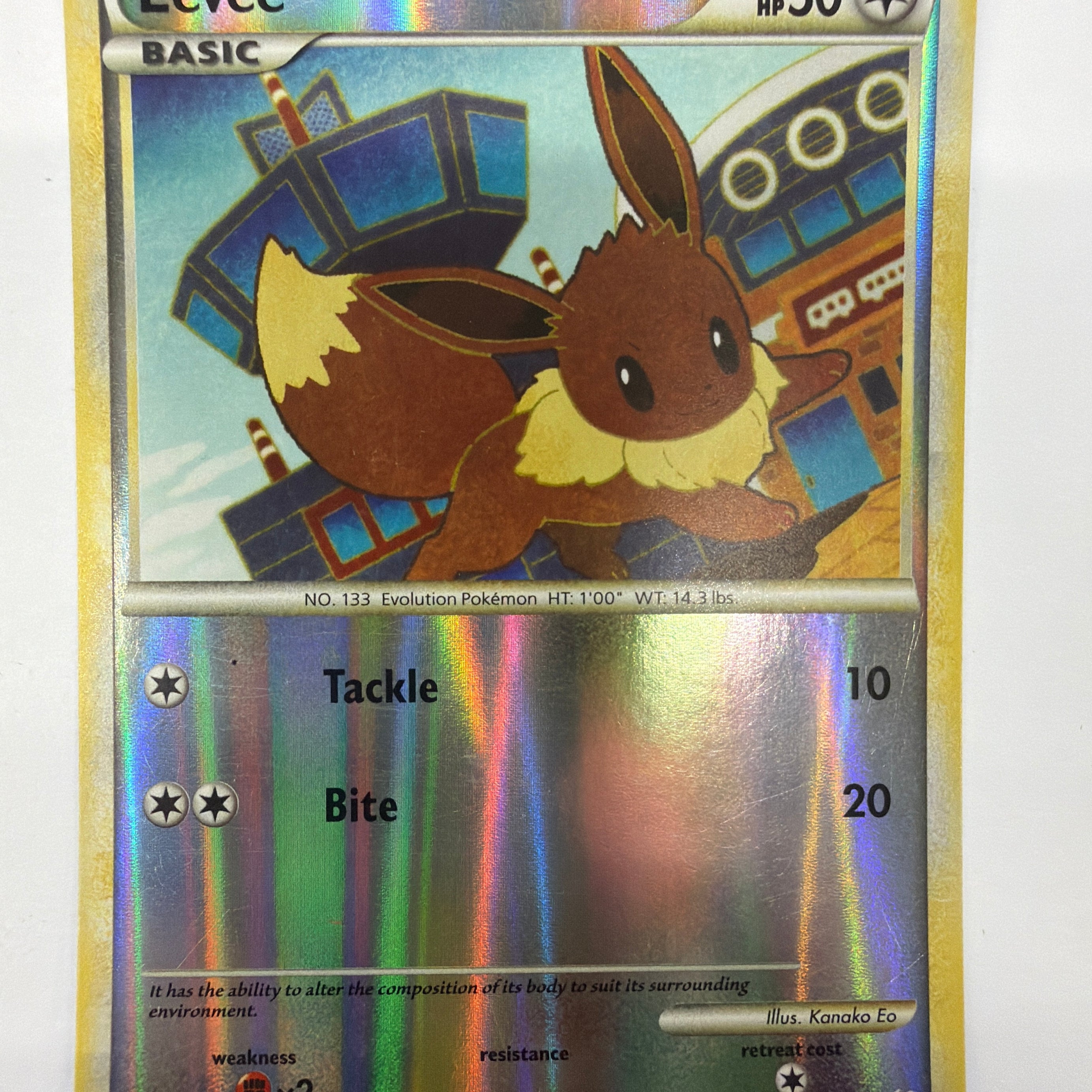 Pokémon TCG - HS Undaunted Eevee 42/90 Reverse Holo MP