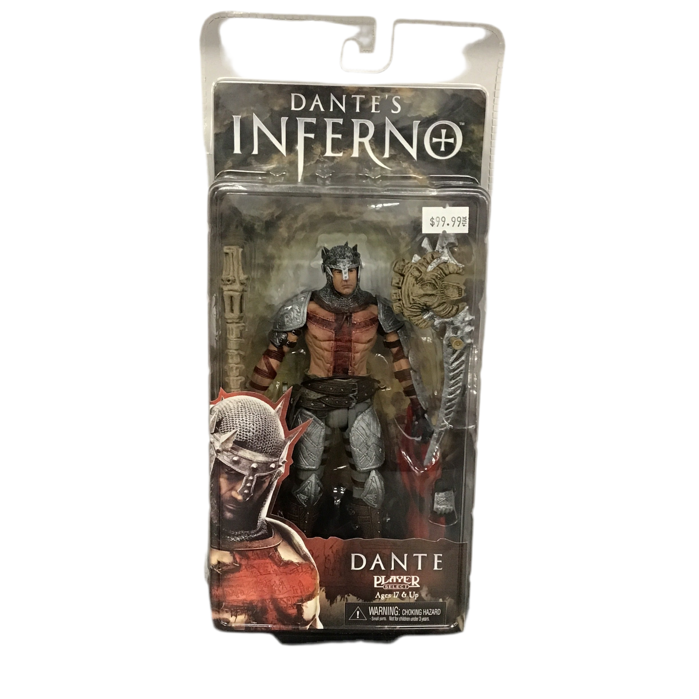 Player Select Dante’s Inferno Dante figure